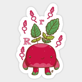 Radish MS Sticker